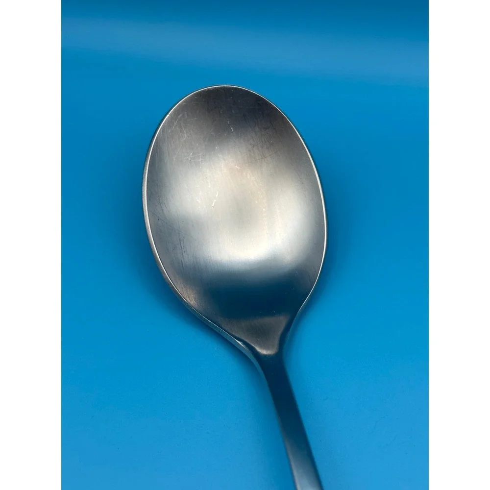 Gourmet Settings Maddox Soup Spoon 18/10 Stainless Steel Satin Flatware Silver